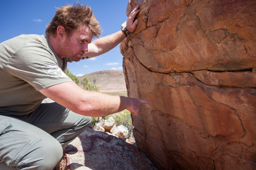 Karoo Bushman Khoisan Rock Art at Aquila Private Game Reserve & Spa